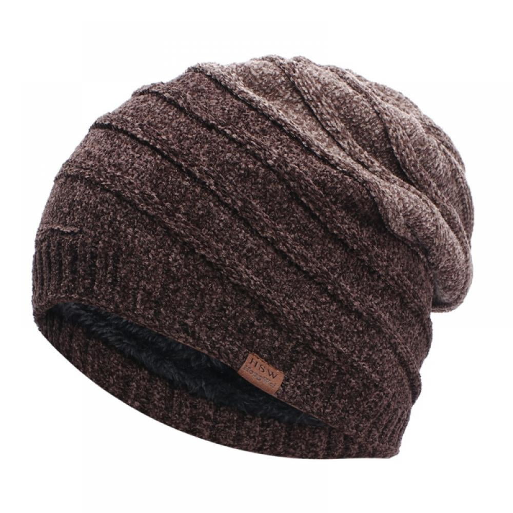 Slouchy Beanie for Men Winter Hats for Guys Cool Beanies Mens Lined