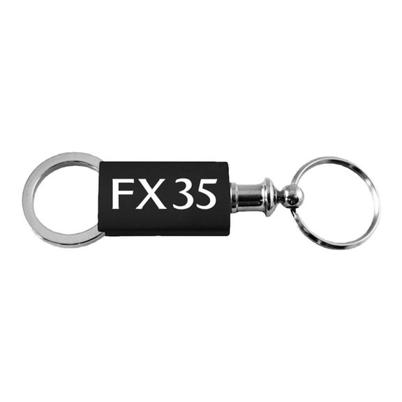Infiniti FX35 Anodized Aluminum Valet Key Fob (Black)