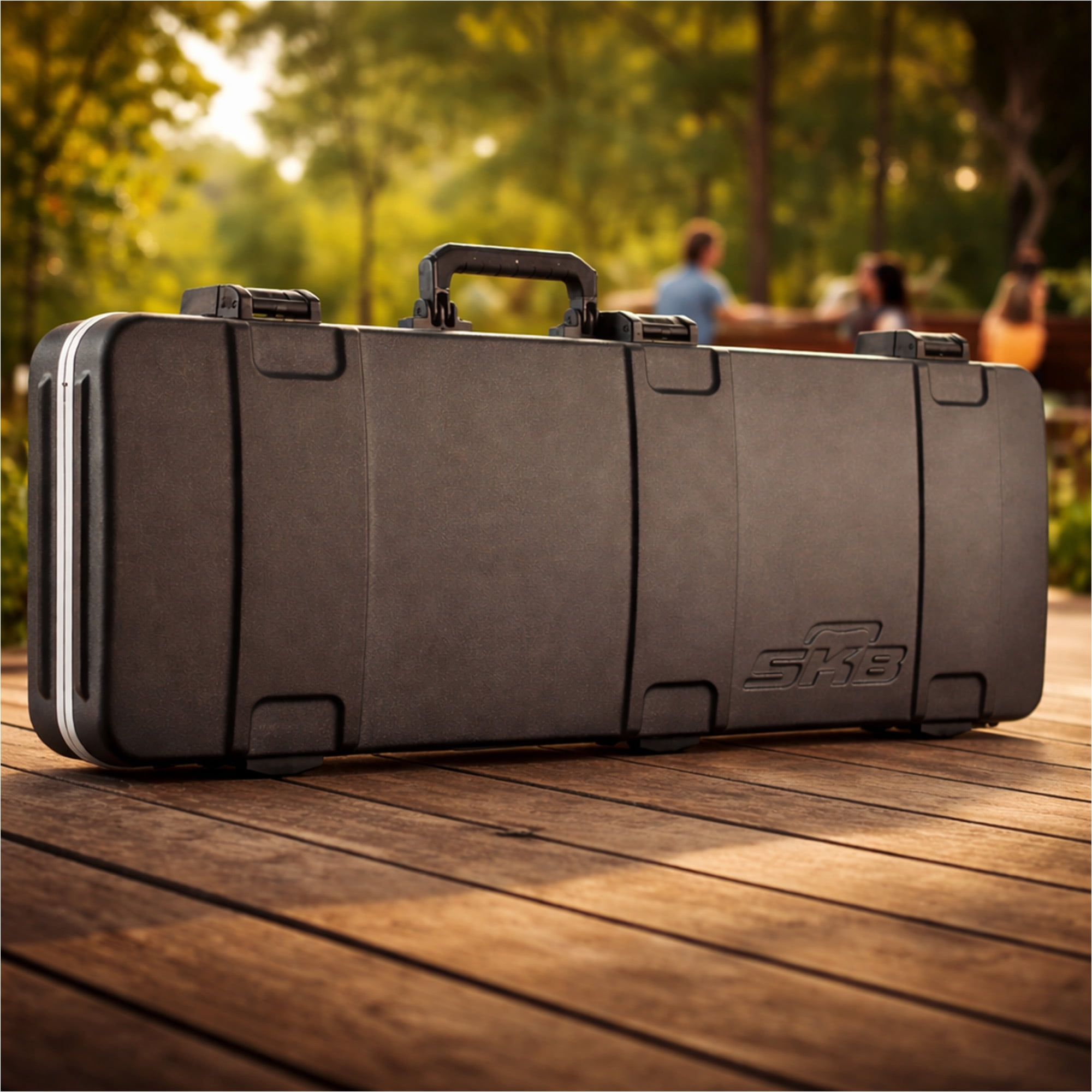 SKB Cases 1SKB-66PRO Pro Rectangular Electric Guitar Case with ABS Hard Shell
