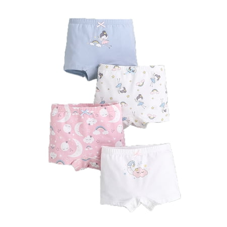 Mercatoo Training Pants Girls Training Pants Toilet Training Pants Toddler Training Pants Reusable Training Pants 4pcs
