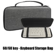 thumbnail image 3 of Shockproof Hard Shell Travel Case for 65% Keyboards Compact Storage Corded, 3 of 8
