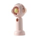 thumbnail image 1 of Ventilador de escritorio portátil con nebulización, mini ventilador recargable con ajuste de 3 velocidades. Rosa, 1 of 8