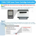 thumbnail image 2 of True Image 6-Pack Compatible Toner Cartridge NO CHIP Compatible for HP W1340X 134X W1340A 134A Laserjet MFP M234dw M234sdn M234sdw(Black), 2 of 13