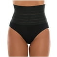 thumbnail image 2 of HUPOM Matching Underwear Girls Underwear Briefs Activewear Tie Elastic Waist Black S, 2 of 5