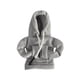 thumbnail image 5 of Funda para pomo de palanca de cambios, sudadera con capucha antideslizante, protector de palanca de cambios Gris, 5 of 9