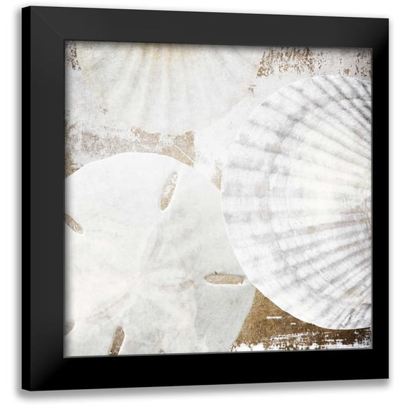 Orlov, Irena 12x12 Black Modern Framed Museum Art Print Titled - White Shells II