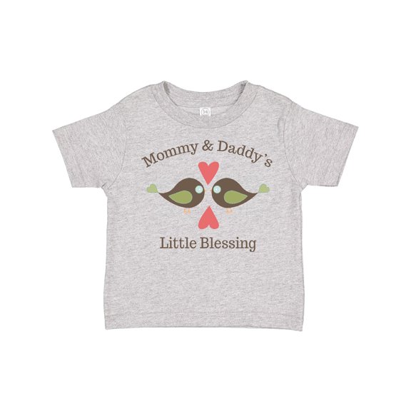 Inktastic Mommy & Daddy's Little Blessing Boys or Girls Toddler T-Shirt