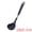 Black, variant on Unique Bargains Non Stick Heat Resistant Kitchen Tool Silicone Spoon Yellow 12.2" x 3.1"