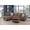 Brown, variant on Ponliving Furniture 3-Pieces Living Room Sofa Set