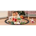 thumbnail image 2 of Christmas Train Toy Set with Smoke Light Sound, 2 of 4