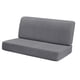 thumbnail image 1 of Fundas de cojín para comedor de RV, elásticas, para sofá de dos plazas, protector de muebles lavable Gris oscuro, 1 of 9