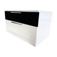thumbnail image 4 of Best Master Bahamas 5-Piece Eastern King Platform Bedroom Set in White/Black, 4 of 4