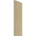 thumbnail image 5 of Ekena Millwork 11"W x 72"H (68 3/8" Low Side) Timberthane Rough Cedar Two Board Joined Board-n-Batten w/Elliptical Top Faux Wood Shutters (Per Pair), Primed Tan, 5 of 6