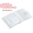 thumbnail image 4 of 2 Pcs Mini Photo Album, 36 Pockets 4x4 Kpop Photocard Holder, Purple, 4 of 7
