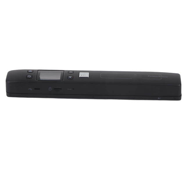 Photo Scanner, Portable Scanner Dual Mode 300/600/1050DPI Size Wide Application WiFi Function for Document Black,White