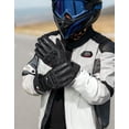 thumbnail image 2 of Guantes de moto de invierno KEMIMOTO Rainproof Black M, 2 of 8