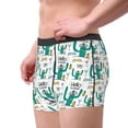 thumbnail image 3 of Kdxio Men's Boxer Briefs with Hello Summer Print - Comfortable and Breathable Underwear for Everyday Wear, 3 of 7