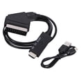 thumbnail image 2 of Cable adaptador compatible con HDMI a euroconector Adaptador de cable de audio y video Plug and Play, 2 of 2