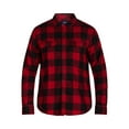 thumbnail image 3 of George Men's and Big Men's Flannel Shirt with Long Sleeves, 2-Pack, Sizes XS-3XLT, 3 of 7