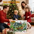 thumbnail image 6 of Carsky Dinosaur Train Track Playset, 144PCS Railway Set with 6 Dinosaur Figures, Various DIY Track, Educational Dino Christmas Toy Gift for Boys and Girls Ages 3+, 6 of 7