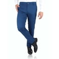thumbnail image 1 of Pantalón de vestir chino para hombre de corte slim fit de gabardina de algodón premium., 1 of 5