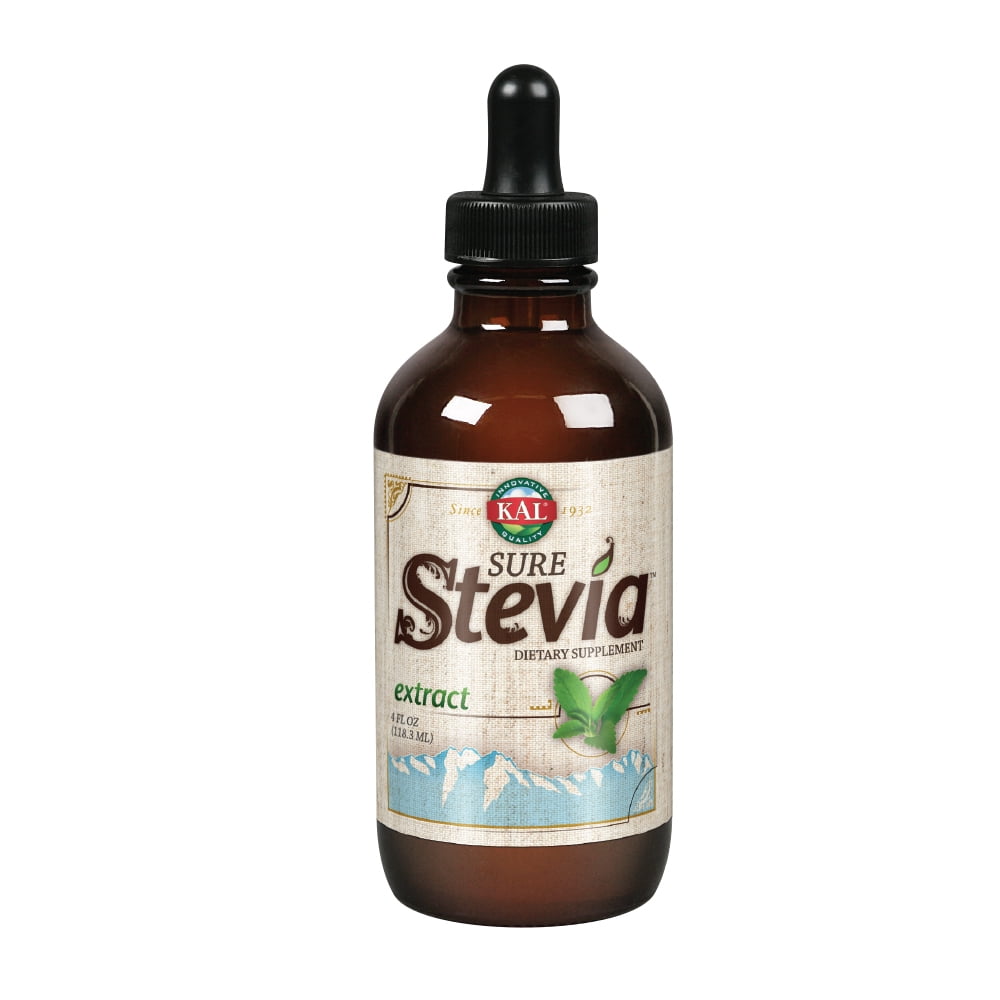 KAL Sure Stevia Liquid Extract Zero Calorie, Low Glycemic For
