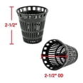 thumbnail image 4 of DANCO Hair Catcher Replacement Baskets for Shower, Black, 3-Pack (10739), 4 of 7