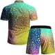 thumbnail image 4 of Conjuntos de Tops Para Hombre Camisas Informales Conjuntos de Blusas Cárdigan Con Botones de Cobertura Conjunto de Pantalones de Playa de Manga Corta Con Estampado de Cobertura Odeerbi ODB152187, 4 of 5