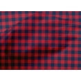 thumbnail image 4 of oneOone Cotton Poplin Fabric Gingham Check Print Fabric By The Yard 42 Inch Wide, 4 of 4