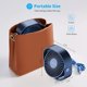 thumbnail image 3 of ZHAOCHENG Ventilador USB, (Azul)Mini ventilador,Ventilador silencioso,Ventilador USB silencioso portátil USB ajustable de 3 velocidades,Ventilador USB para camping,Oficina,Deportes,Viajes,Alimentado p, 3 of 5