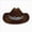 A11-Coffee, variant on Toddler Baby Cowboy Hat Infant Baby Boys Girl Cowgirl Hats Kids Western Cowboy Hat Pink 3-15 Years