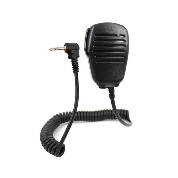 Micrófono de mano Cateissary tipo T de 14 mm 1 pin y 2,5 mm para radio Talkabout MD200 TLKR T5 T6 T80 T60 FR50