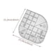 thumbnail image 2 of Slant Ruler, Sewing Quilt Ruler, Sewing Template Quilting Tool, Plastic Ruler1pcs Transparent, 2 of 4