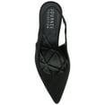thumbnail image 5 of Journee Womens Elenney Mid Heel Pointed Toe Pumps, Widths Available, 5 of 10