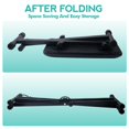 thumbnail image 3 of Bazayona Keyboard Stand & Bench, Double X Adjustable, 7 Heights, Steel & PU Leather, Electronic Keyboard Stands, 3 of 7