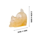thumbnail image 2 of 100Fens 30Mm Mini Figure Natural Stone Carved Crystal Statue Crafts Ornaments Figurine Home Room Decor Natural Stone, 2 of 5