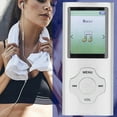 thumbnail image 1 of Lecteur MP3 BT, Lecteur MP3 MP4 à Écran Couleur 1,8 Po, Lecteur de Musique Portable Compatible jusqu'à 128 Go, Lecteur de Musique Numérique à Réduction de Bruit pour Enfants et Adultes, 1 of 7