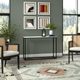 thumbnail image 2 of Evelyn&Zoe Dalbec 44" Wide Rectangular Console Table, Blackened Bronze/Faux Marble, 2 of 5