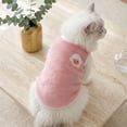 thumbnail image 5 of Fievgin Fleece Dog Sweaters for Small Dogs, Warm Winter Puppy Clothes for Cold Weather Walks, L, 5 of 6