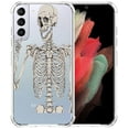 thumbnail image 1 of Rock Skull Clear Case for Samsung Galaxy S21,Aesthetic Art Design Case for Men Women,Unique Trendy Transparent TPU Bumper Case Cover, 1 of 5