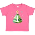 thumbnail image 3 of Inktastic 1st Birthday Green Christmas Tree with Yellow Star Boys or Girls Baby T-Shirt, 3 of 5