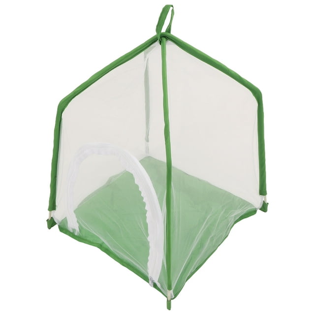 Cage en Maille, Maison d'Interface Ferme en Forme de Cage Transparente Respirante pour Papillons