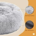 thumbnail image 2 of Gianna Calming Donut Cat & Dog Bed for Medium Dogs, Anti-Anxiety Waterproof Anti-Slip Pet Bed, Gray, 2 of 5