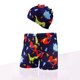 thumbnail image 2 of Odeerbi 2-8 Años Bañador de Playa Para Niños Con Gorro de Baño Bañador Con Estampado Hawaiano Bañador de Secado Rápido Shorts Bañador de Algodón Para Niños Verano Tallas Grandes, 2 of 4