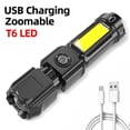 thumbnail image 3 of LAKUB Lampe de Poche Essentiels de Camping, Mini Lampe de Poche LED Rechargeable Portable Batterie Remplaçable USB Rechargeable Lampe de Poche d'Extérieur Liquidation, 3 of 3