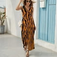 thumbnail image 6 of Animal Print Patterns Art Sleeveless Dress Women's Summer Suit Dresses for Women 2025 Luxury Party Dress, 6 of 7