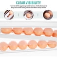 thumbnail image 2 of Huevera para refrigerador, dispensador automático de huevos escalonado con ruedas, caja de almacenamiento para ahorrar espacio, huevera transparente, organizador de despensa de cocina, 2 of 7