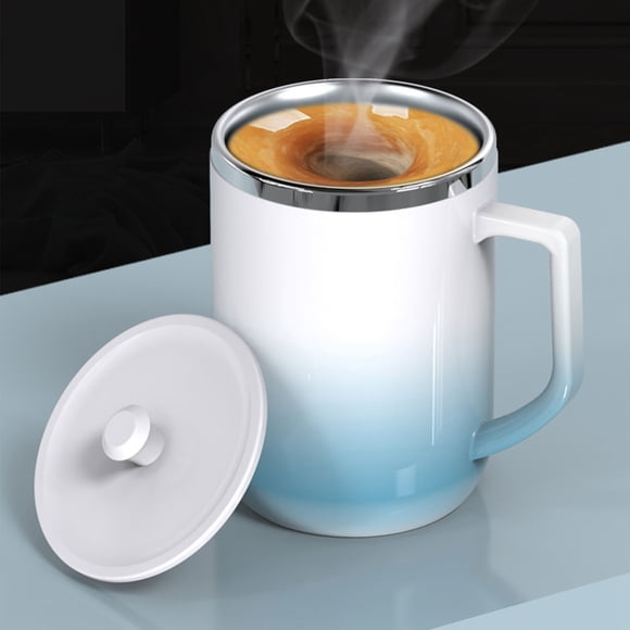 Stirring Cup 400ml Temperature Difference Automatic Mixing Coffee Mug Home Office Travel Mixing Cup Suitable For Coffee Milk Hot Chocolat Drinkin