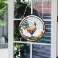 thumbnail image 4 of Stained Glass Sun catcher Handmade Hangings Home Decor with Chains Sun cather, 4 of 12