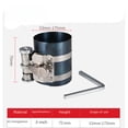 thumbnail image 2 of Automotive Piston Ring Compressor Tool - 3" to 6" (53-175mm, 90-175mm) Versatile Maintenance & Repair Wrench for Easy Installation & Removal - Durable Heavy-Duty Construction for Reliable Longevity, 2 of 5